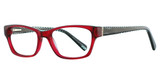 Vavoom/Vivian Morgan Eyeglasses 8057 Red/Black