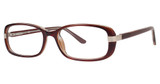 Gloria by Gloria Eyeglasses Gloria By Gloria Vanderbilt 4043 Brown/183