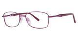 Modern Metals Eyeglasses Dramatic matte orchid