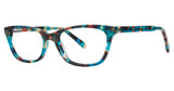 Genevieve Boutique Eyeglasses Alibi teal/tortoise