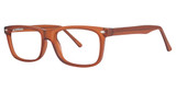 Modern Plastics II Eyeglasses Driver brown matte