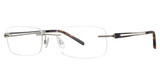 Invincilites By Zyloware® Eyeglasses Invincilites Zeta W Light Gunmetal/106