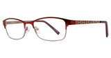 Global Optique Eyeglasses PB818 Matte Wine