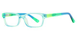 K12 Eyeglasses 4098 Aqua Tie Dye