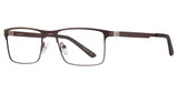 Wired Eyeglasses 6050 Mate Brown
