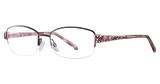 Jessica McClintock Eyeglasses 4021 Wine