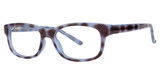 Modern Plastics II Eyeglasses Hopscotch blue tortoise