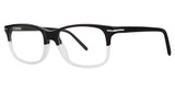 G.V. Executive Eyeglasses GVX554 black/crystal