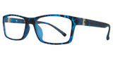 Wired Eyeglasses 6057 Matte Blue Tortoise