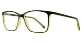 Global Optique Eyeglasses TF1112 Black/Green