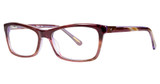 Via Spiga Eyeglasses Via Spiga Brigida Purple Horn/740