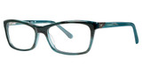 Via Spiga Eyeglasses Via Spiga Brigida Teal Horn/800
