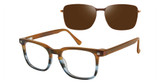 REVOLUTION Eyeglasses LIDO BROWN/BRN