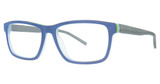 Shaquille O'Neal Eyeglasses Shaquille O'Neal 127Z Navy/300