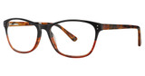 Via Spiga Eyeglasses Via Spiga Giada Black/Amber/520