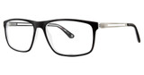 Shaquille O'Neal Eyeglasses Shaquille O'Neal 130Z Black Crystal/21