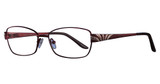 Joan Collins Eyeglasses 9859 Burgundy