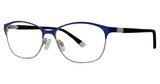 GB+ Eyeglasses Emphasis matte navy/silver