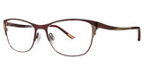 Via Spiga Eyeglasses Via Spiga Agata Burgundy/900