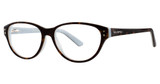 Via Spiga Eyeglasses Via Spiga Teodora Tort/Lt. Blue/550