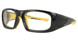 Art-Craft Eyeglasses WF590AM Black / Yellow Temples/59006/77