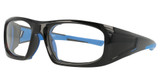 Art-Craft Eyeglasses WF590AM Black / Blue Temples/59006/17