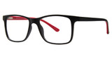 Wired Eyeglasses 6065 Black/Red