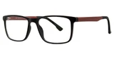 Wired Eyeglasses 6067 Red/Black