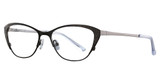 Takumi Eyeglasses TK1072 Satin Black & Silver/90
