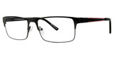 Elan Collection Eyeglasses 3719 Black