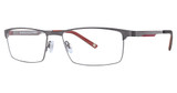 Shaquille O'Neal Eyeglasses Shaquille O'Neal 145M Gunmetal/58