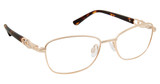 Superflex Eyeglasses SF-530 GOLD TORTOISE/2