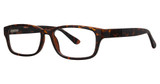 Modern Plastics II Eyeglasses Gauge tortoise matte