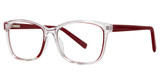 Modern Plastics II Eyeglasses Lauren red-in-line
