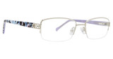 Vera Bradley Eyeglasses VB Diane Plum Pansies/PLP Vera Bradley Eyeglasses VB Diane Plum Pansies/PLP