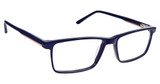 Superflex Eyeglasses SF-541 NAVY BROWN/S301