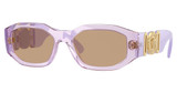 Versace Eyeglasses VE4361 TRANSPARENT LAVANDER/552663