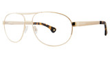 Randy Jackson Eyeglasses Randy Jackson 1099 Gold/57