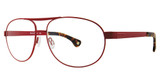 Randy Jackson Eyeglasses Randy Jackson 1099 Red/162