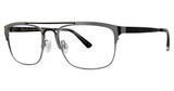 Randy Jackson Eyeglasses Randy Jackson Limited Edition X143 Gunmetal Blk/58