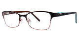 Via Spiga Eyeglasses Via Spiga Roana Black/500