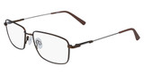Flexon Eyeglasses FLEXON H6001 (210) BROWN/210
