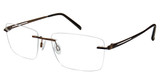 Titanium Eyeglasses CH 10978 BROWN/BR
