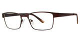 Giovani di Venezia Eyeglasses Brant matte brown/black