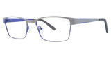 Giovani di Venezia Eyeglasses Brant matte gunmetal/navy