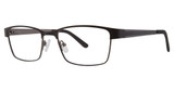 Giovani di Venezia Eyeglasses Brant matte black/gunmetal