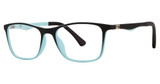 ModZ Kids Eyeglasses Pretend black/sky blue matte