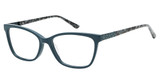 Nicole Miller Eyeglasses Atwater TEAL/BLACK/C03