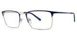 Wired Eyeglasses 6083 Blue/Silver