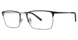Wired Eyeglasses 6083 Black/Gun